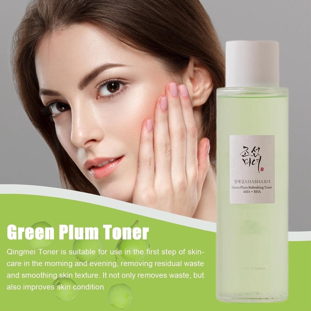 Korean Beauty Green Plum Toner: Refreshing & Balancing - HalleBeauty