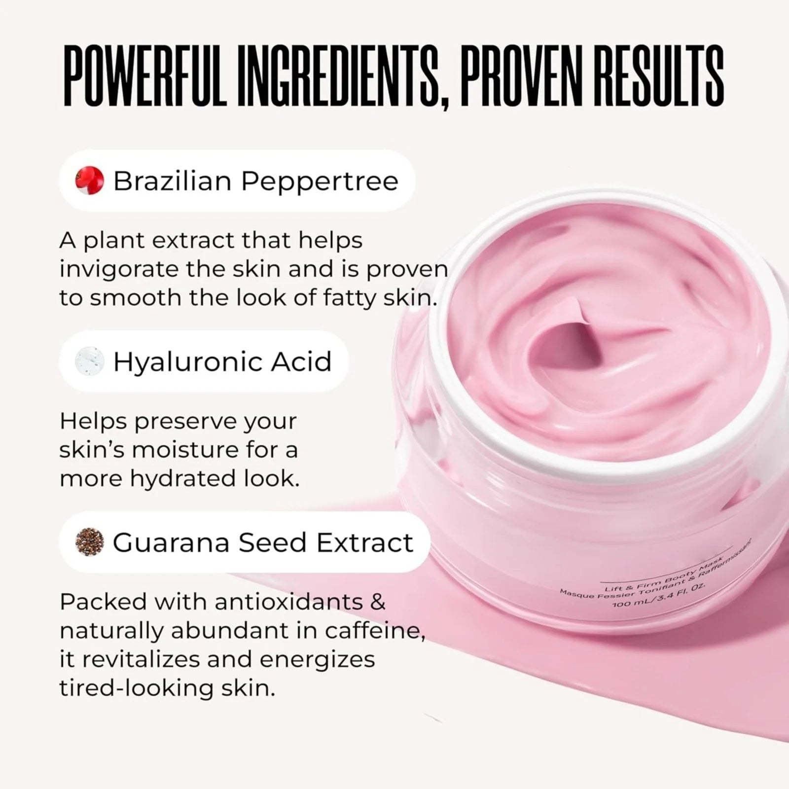 Firming Booty Tightening Mask - HalleBeauty