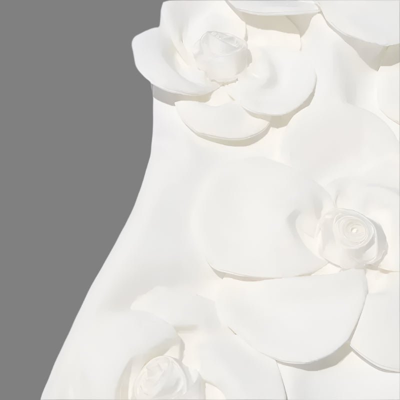 Floral Off - Shoulder Mini Dress - HalleBeauty