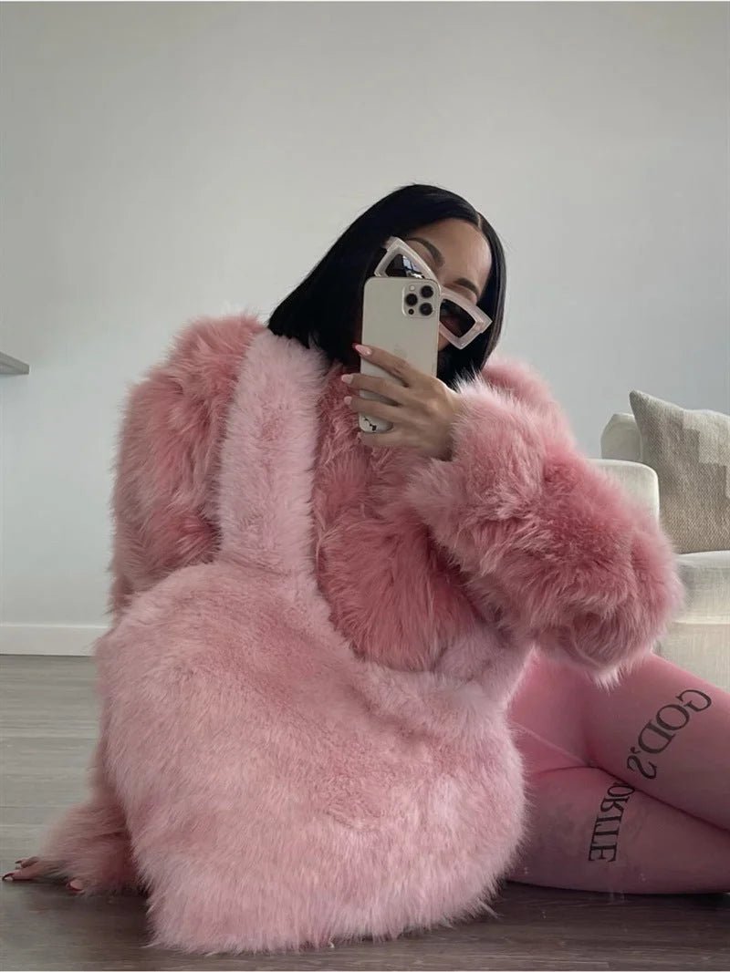 Cute soft heart bag with strap – perfect for gifting