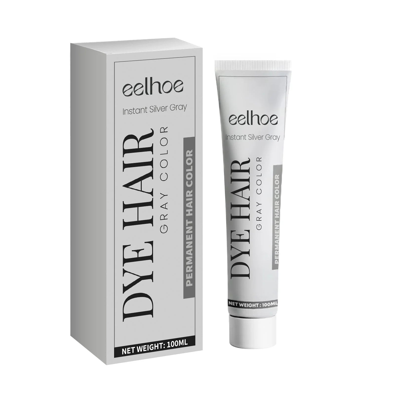 Gray Hair Cream | Natural Long - Lasting Color, No Damage - HalleBeauty