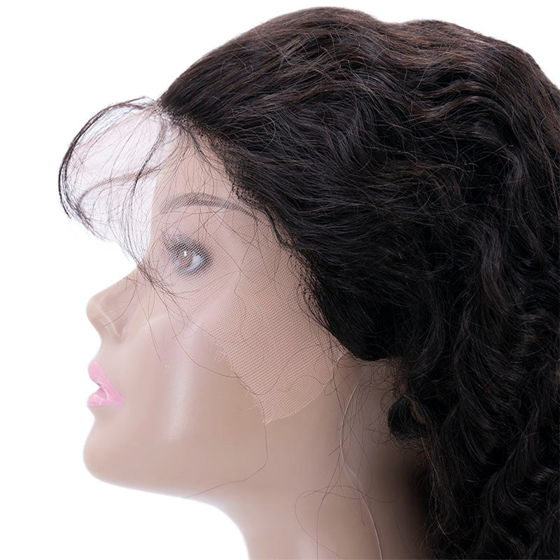 HD Deep Wave 13x4 Lace Front Wig - HalleBeauty