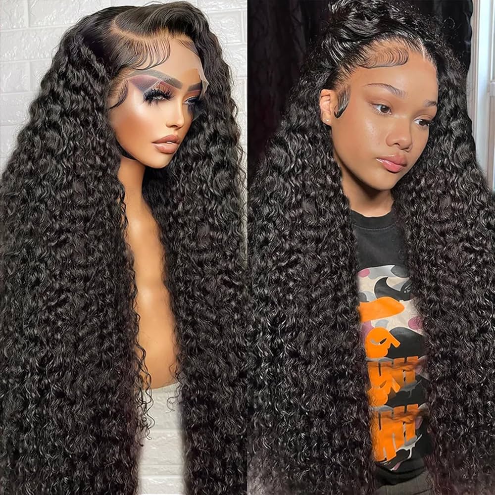 HD Deep Wave 13x4 Lace Front Wig - Human Hair - HalleBeauty