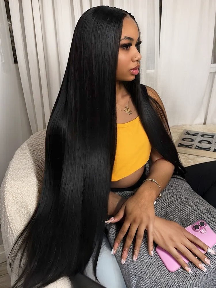 HD Straight Lace Frontal Wig – 30 - 40 Inch - HalleBeauty