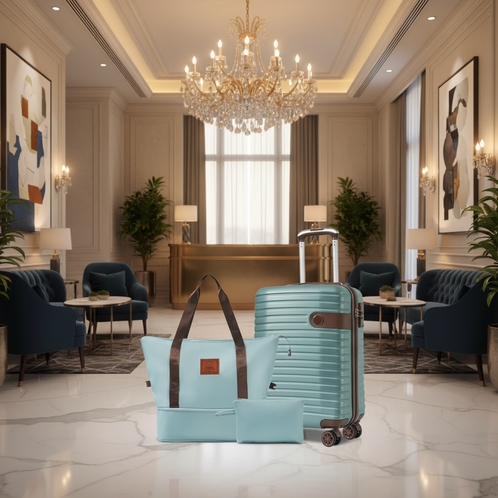 Hotel Lobby Luggage