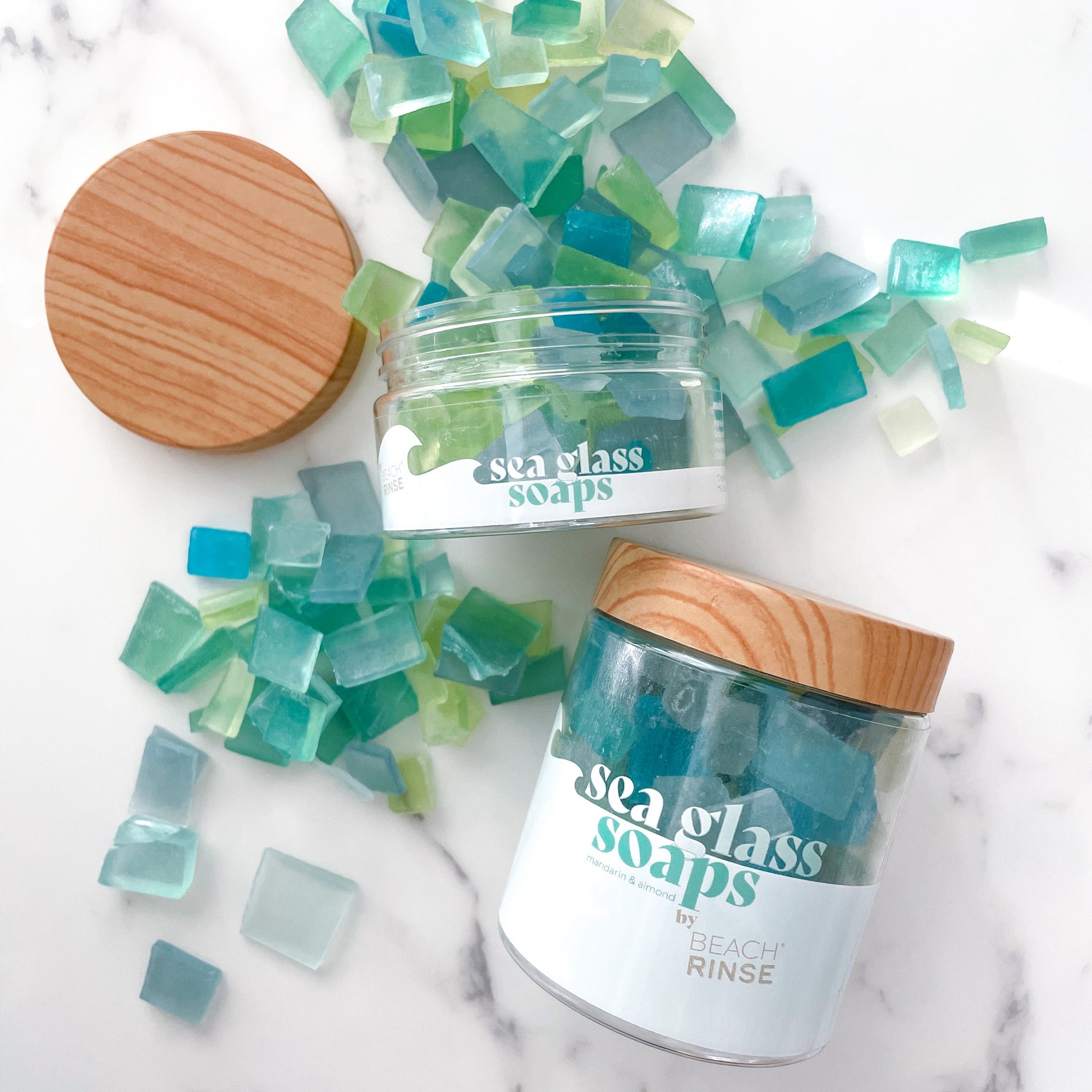 Sea Glass Soaps – Artisan Bath & Body Bar | Hallebeauty