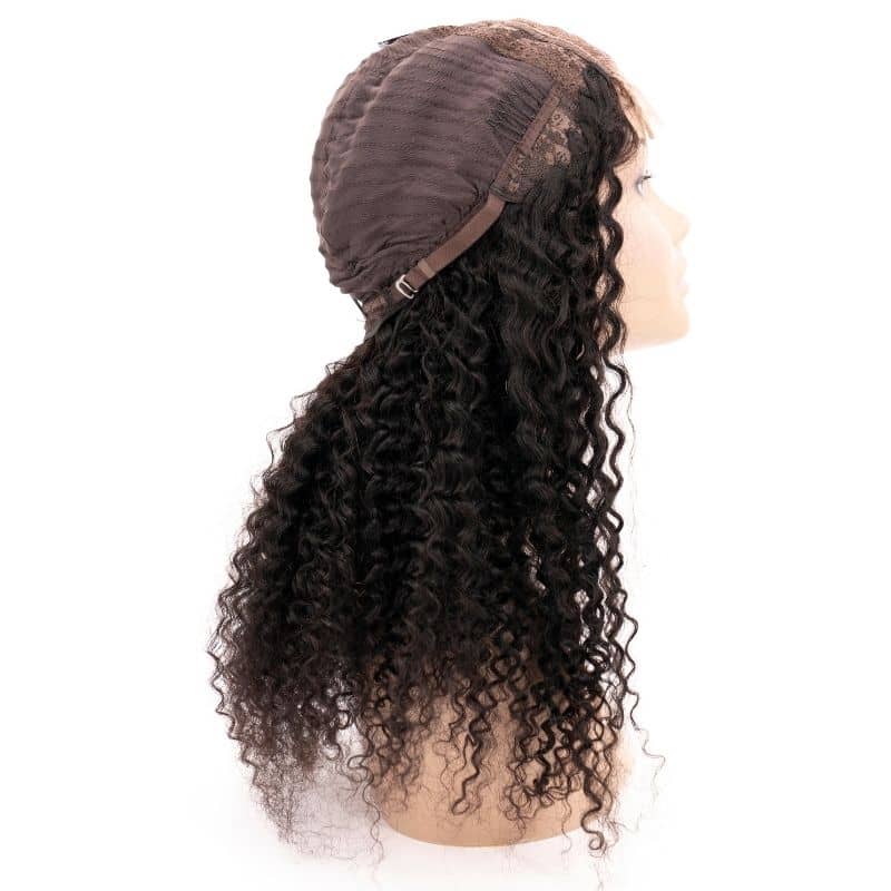 Kinky Curly 4x4 Transparent Closure Wig - HalleBeauty