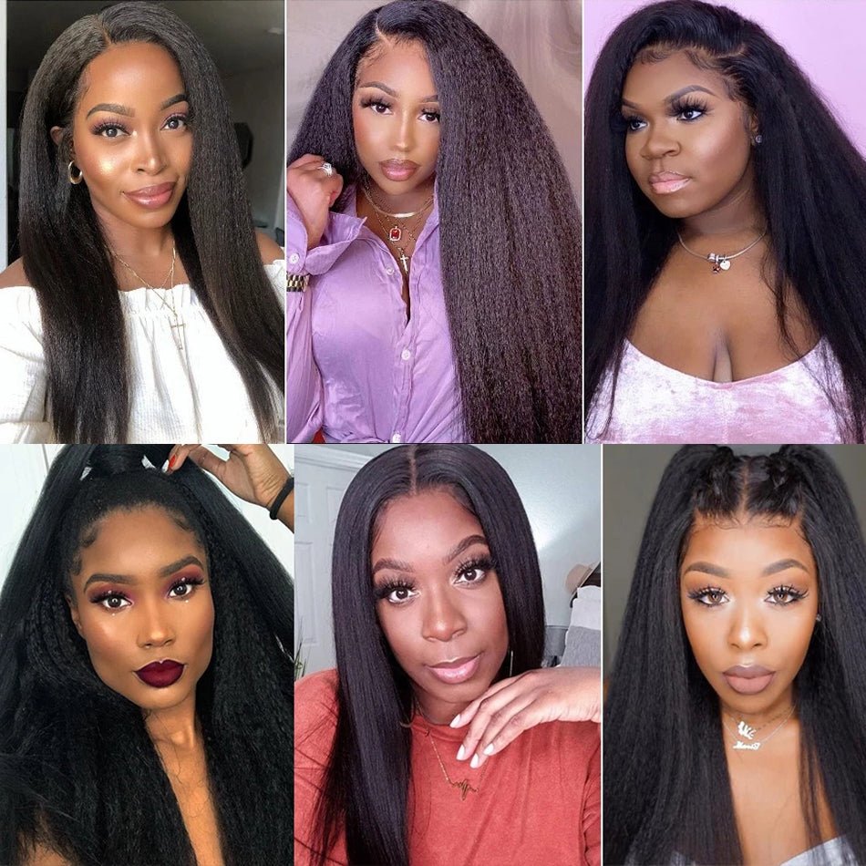 Kinky Straight Peruvian Hair Bundles - Hallebeauty - HalleBeauty