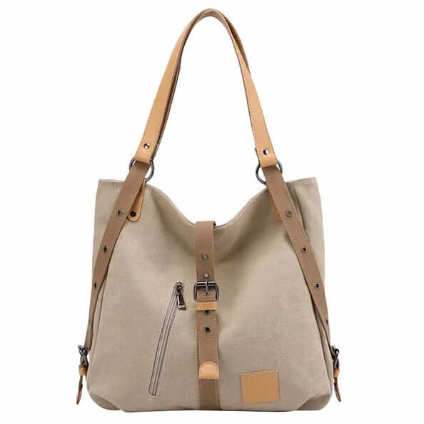 Ladies Canvas Tote Bag – Spacious & Stylish - HalleBeauty