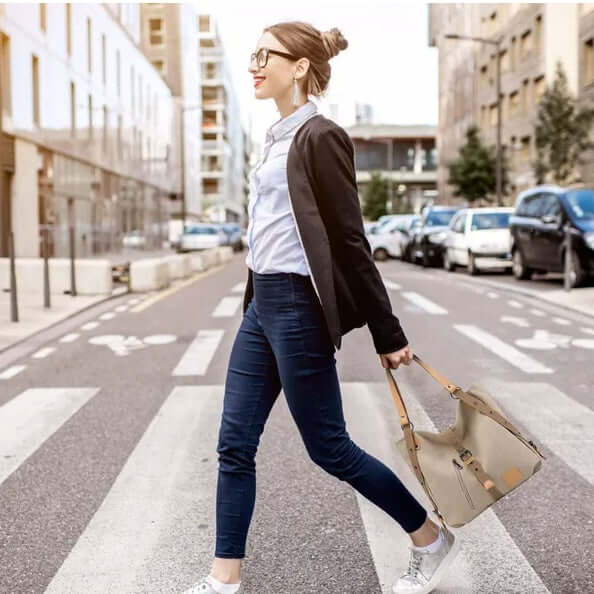 Ladies Canvas Tote Bag – Spacious & Stylish - HalleBeauty