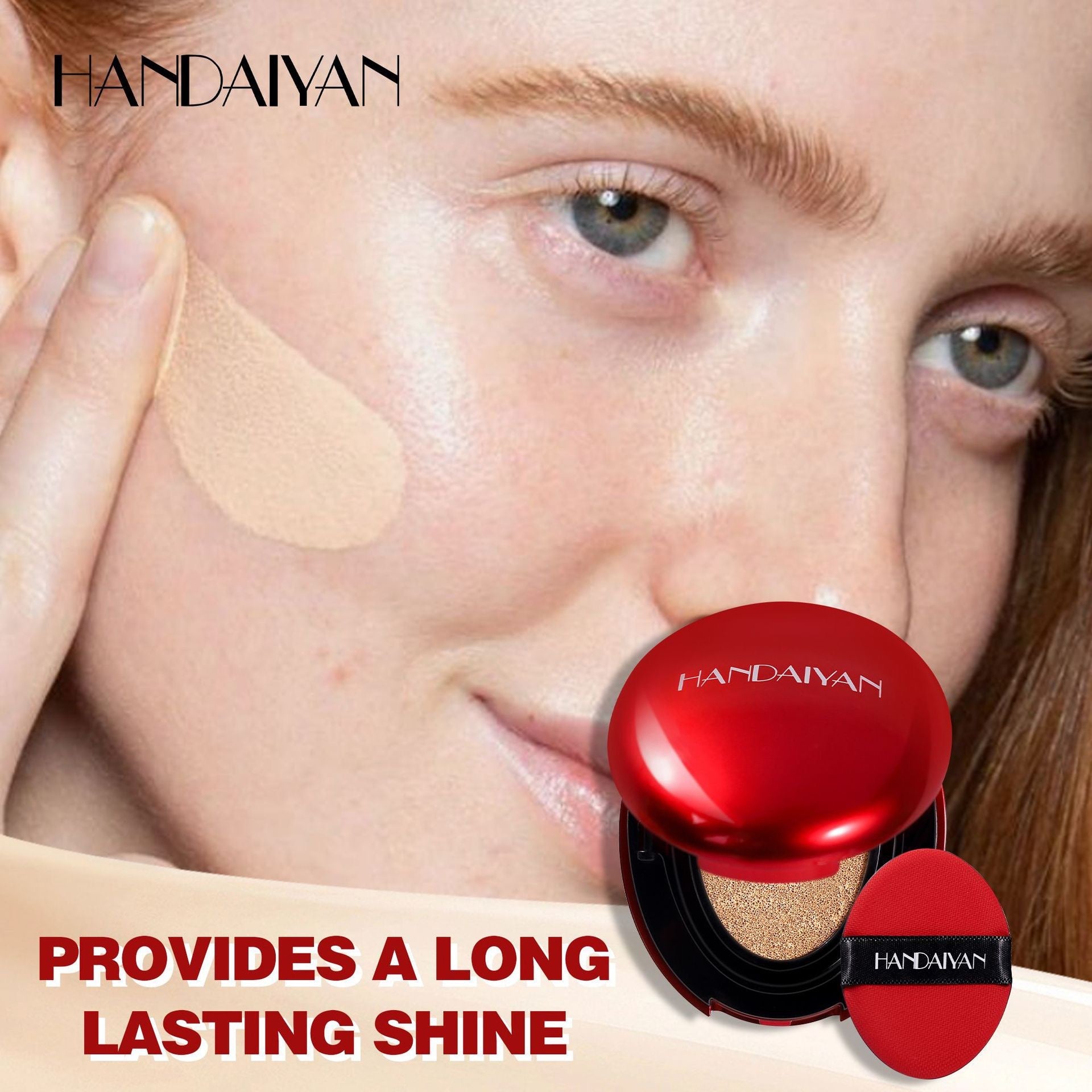 Long - lasting Air Cushion Foundation - HalleBeauty