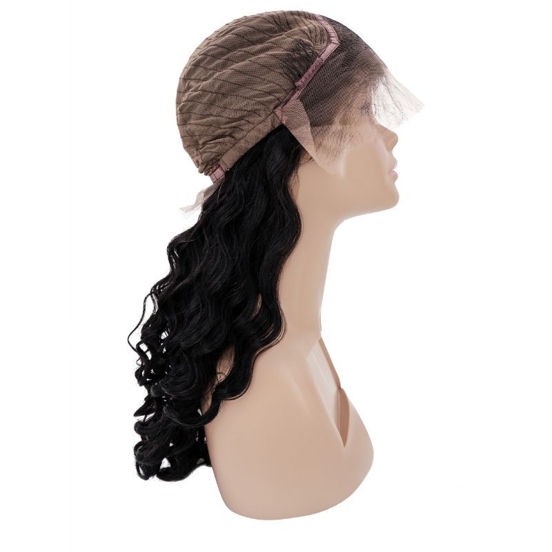 Loose Wave 13x4 Transparent Lace Front Wig - HalleBeauty