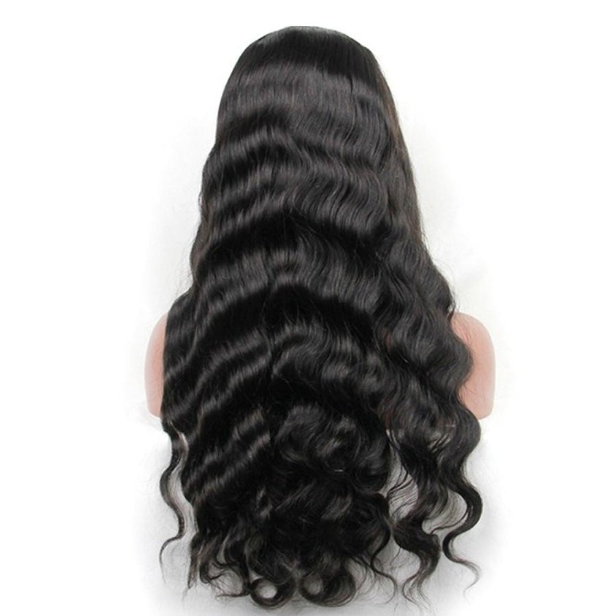 Loose Wave 13x4 Transparent Lace Front Wig - HalleBeauty