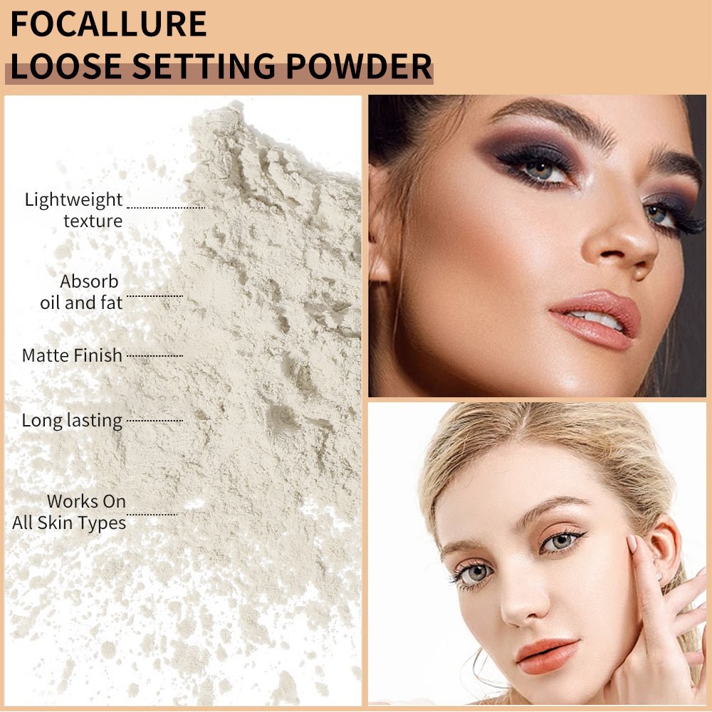 Luxury Loose Setting Powder Collection - HalleBeauty
