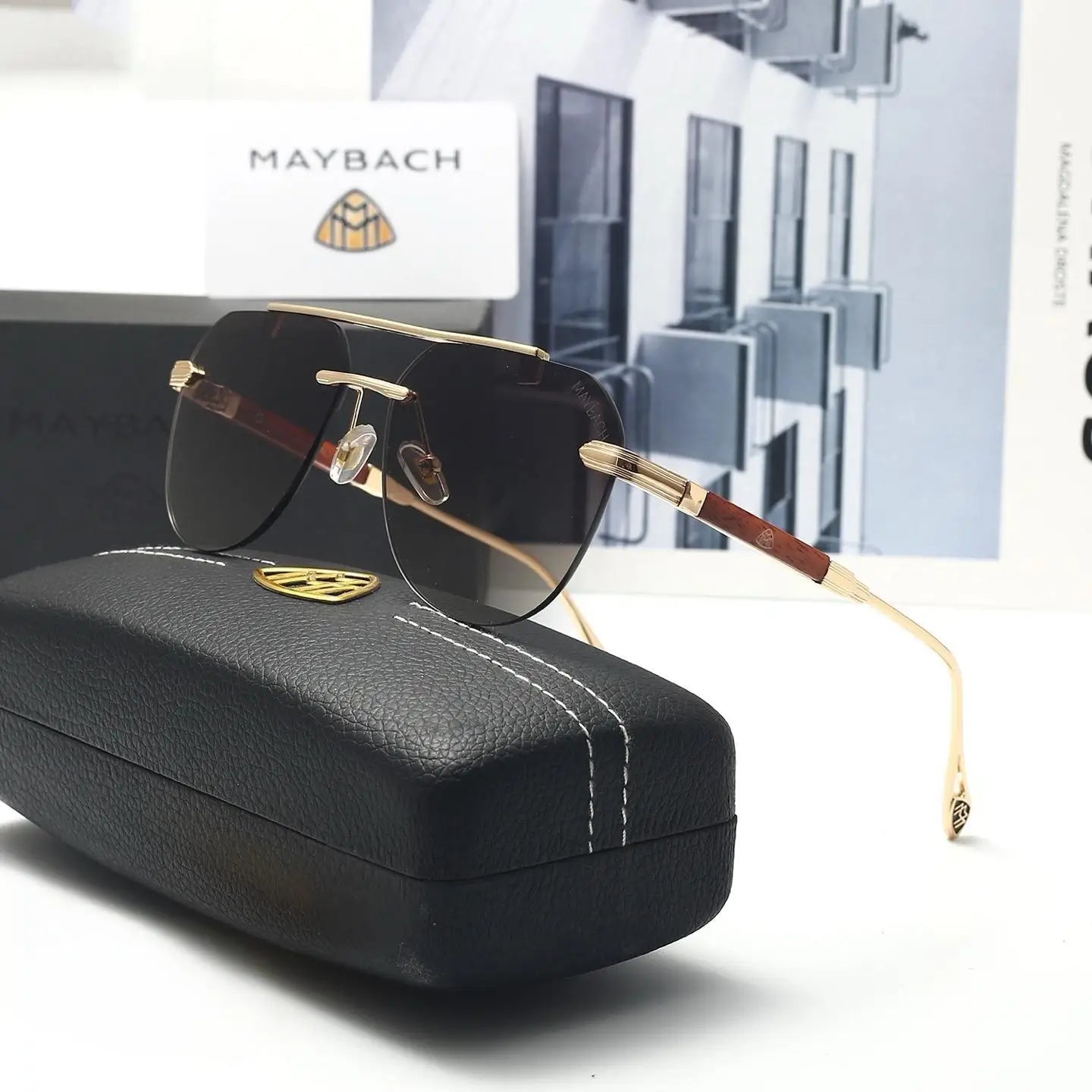 Luxury Maybach Car Sunglasses – High - End Polarized Fashion Goggles - HalleBeauty