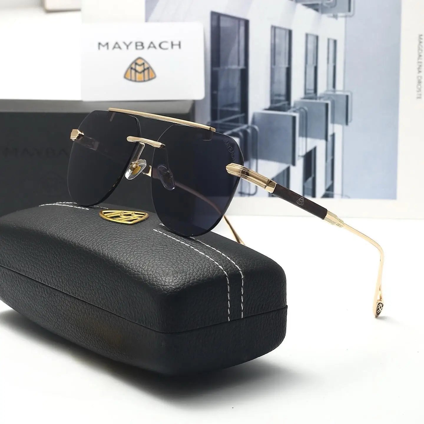 Luxury Maybach Car Sunglasses – High - End Polarized Fashion Goggles - HalleBeauty
