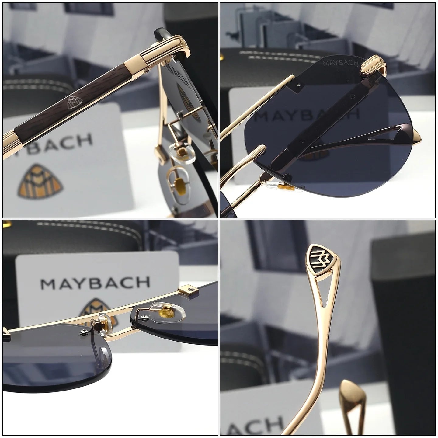 Luxury Maybach Car Sunglasses – High - End Polarized Fashion Goggles - HalleBeauty