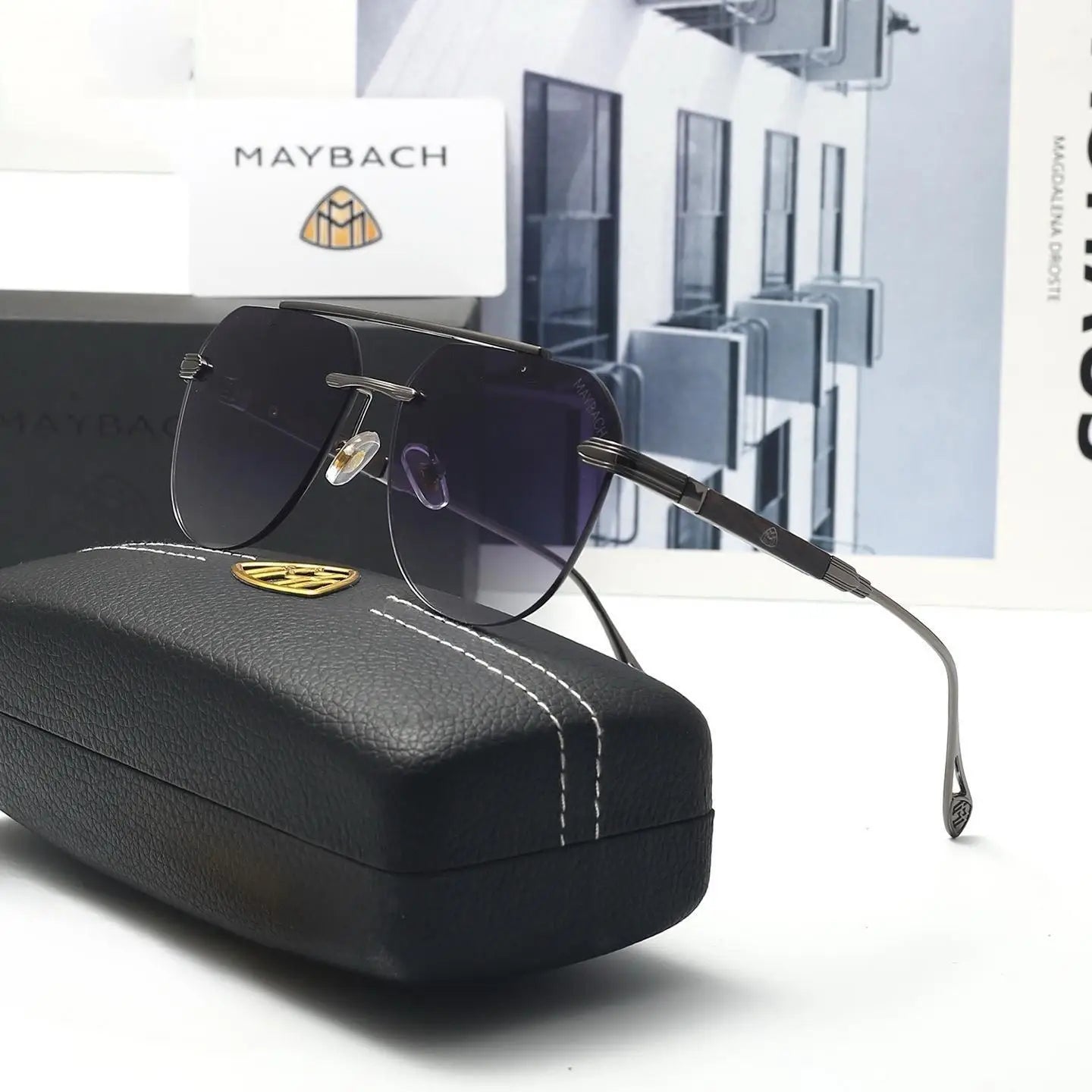 Luxury Maybach Car Sunglasses – High - End Polarized Fashion Goggles - HalleBeauty