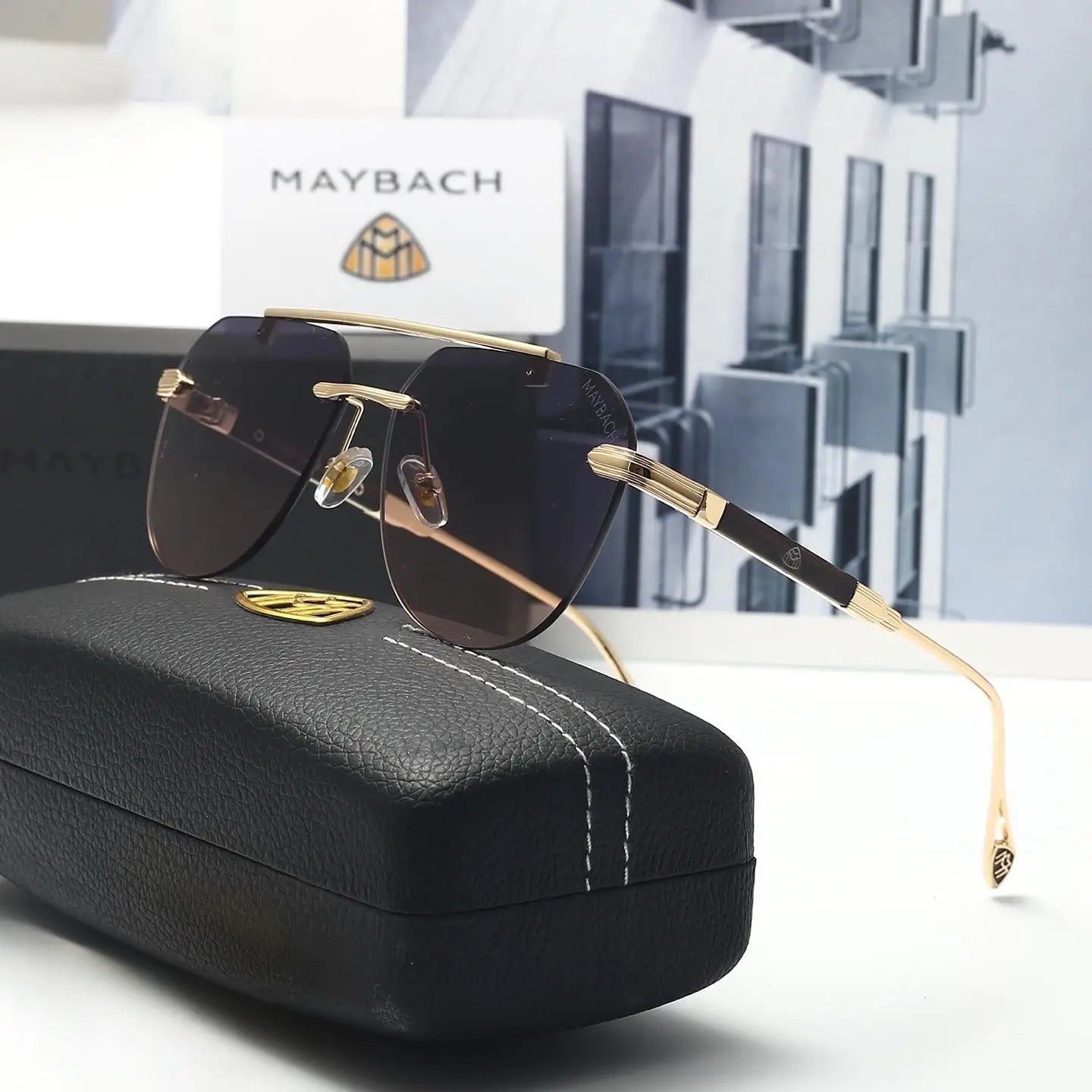 Luxury Maybach Car Sunglasses – High - End Polarized Fashion Goggles - HalleBeauty