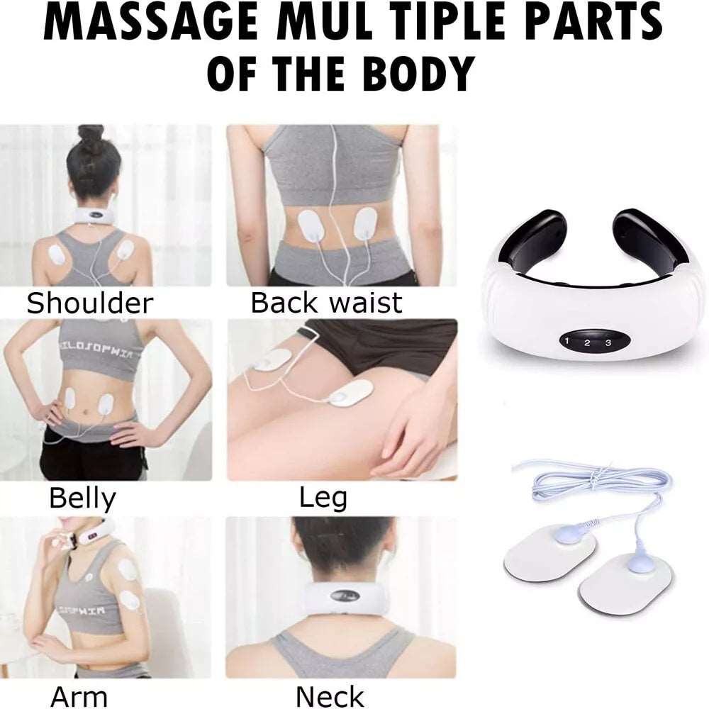 Massager with Magnetic Pulse - Relaxing Pain Relief - HalleBeauty