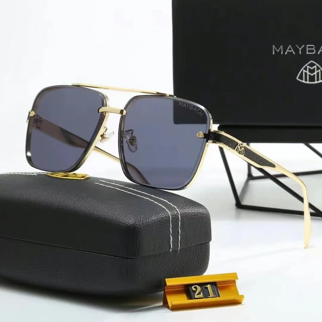 Maybach Luxury Sunglasses - Gold Frame - HalleBeauty