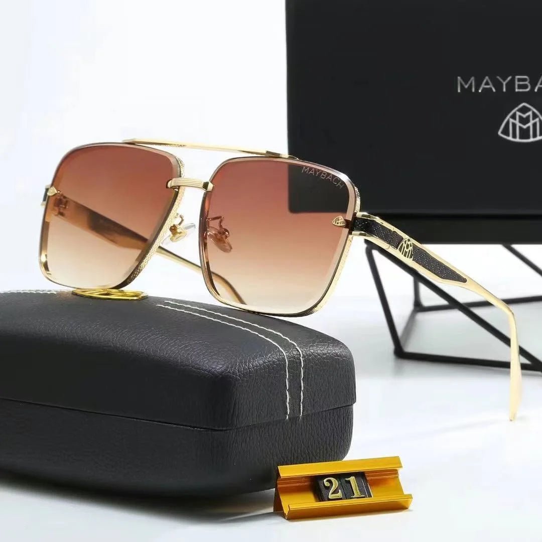 Maybach Luxury Sunglasses - Gold Frame - HalleBeauty