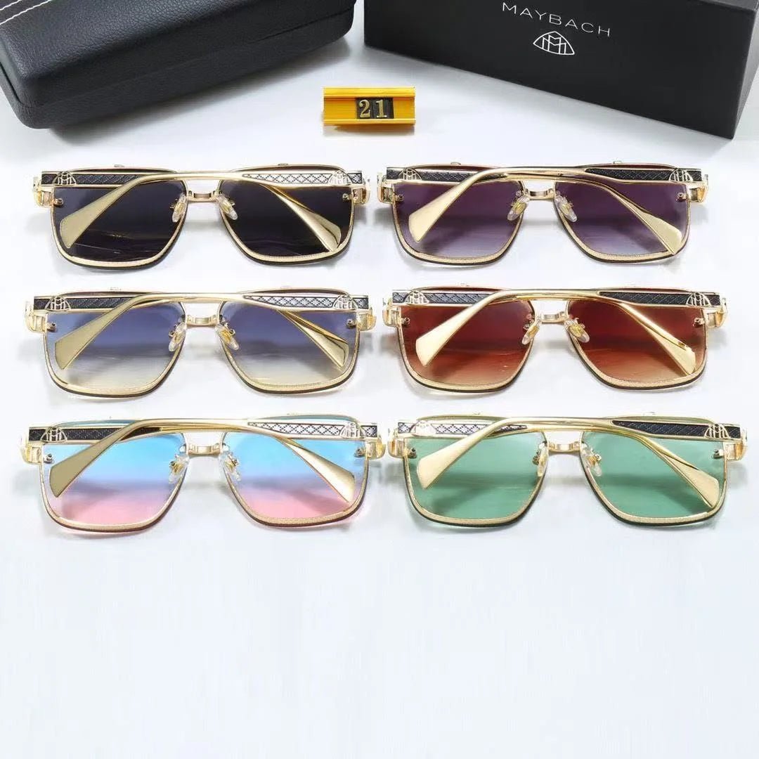 Maybach Luxury Sunglasses - Gold Frame - HalleBeauty