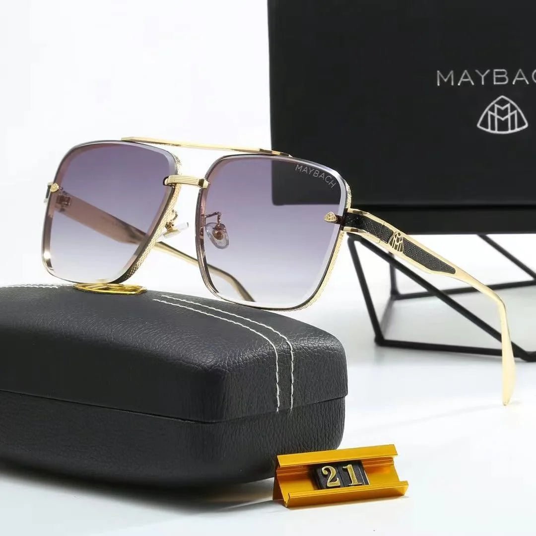 Maybach Luxury Sunglasses - Gold Frame - HalleBeauty