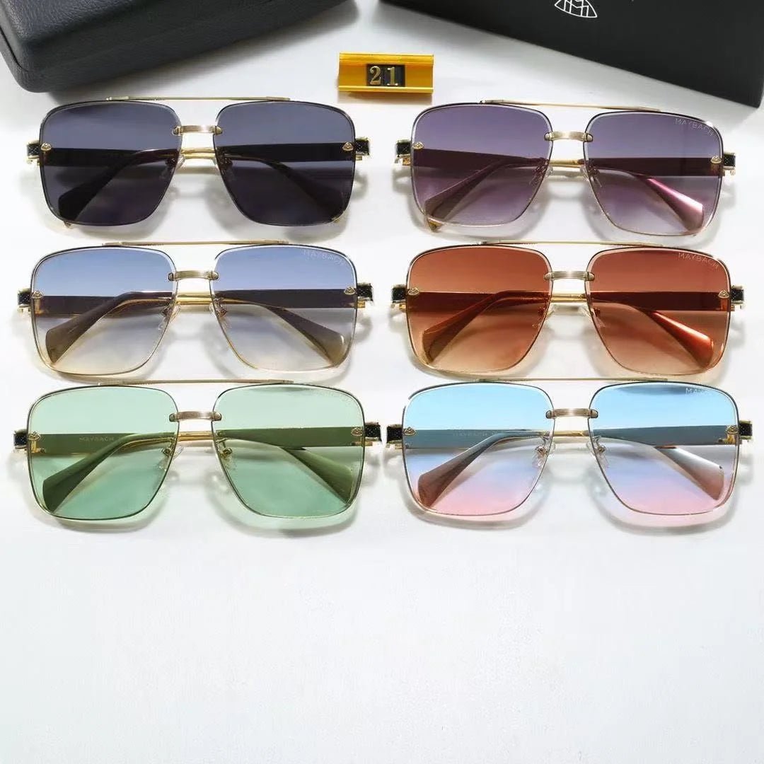 Maybach Luxury Sunglasses - Gold Frame - HalleBeauty