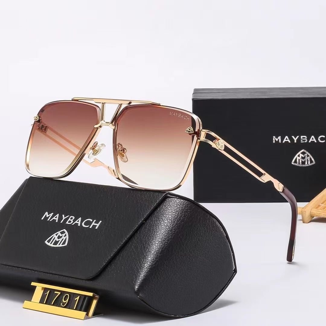 Maybach Luxury Sunglasses - Official Style UV400 Driving Glasses (S/GLS Class) - HalleBeauty