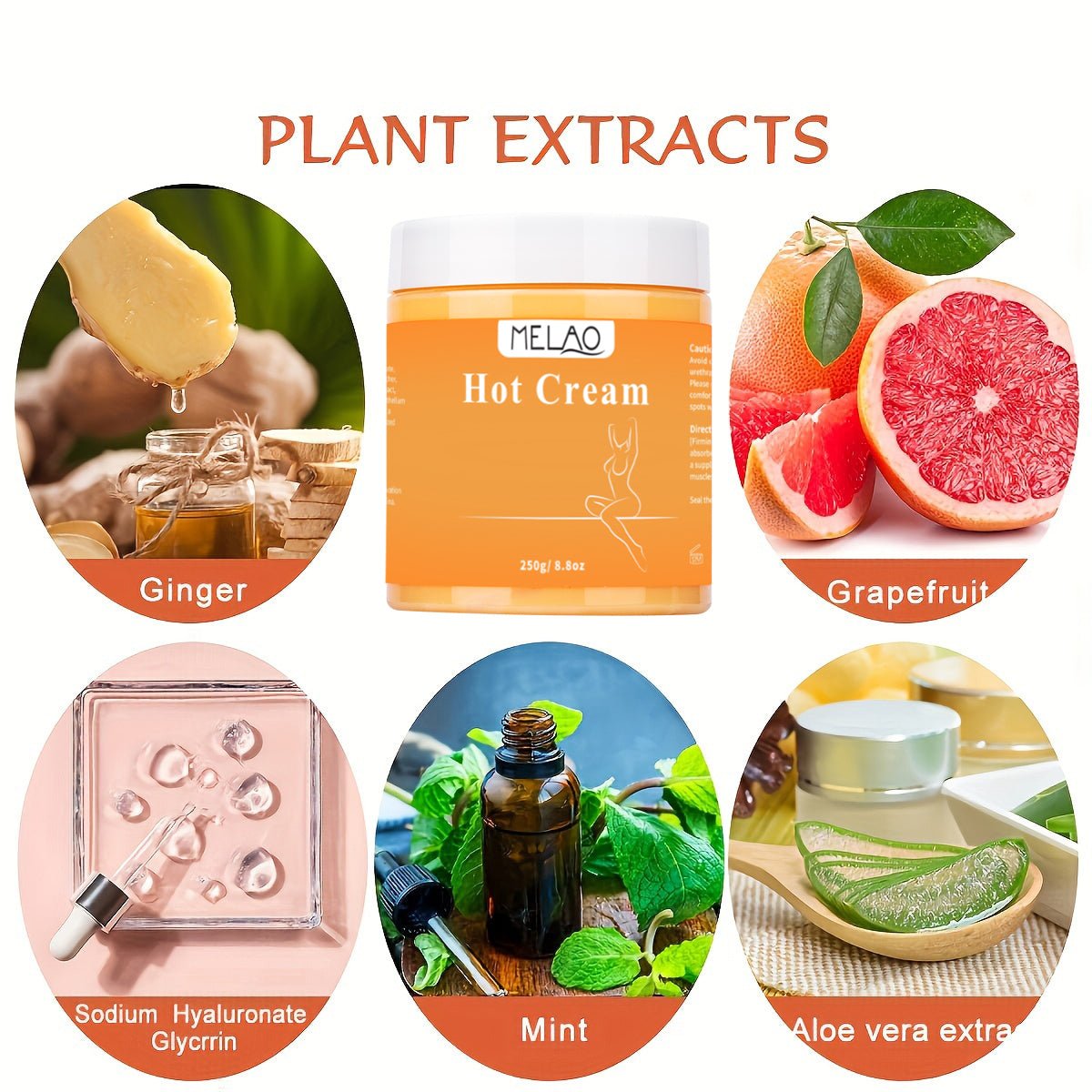 MELAO Hot Cream Slimming Gel - HalleBeauty