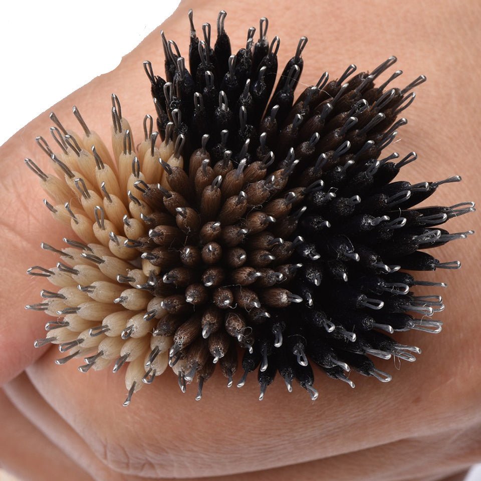 Nano Ring Hair Extensions - 100% Remy European Human Hair - HalleBeauty