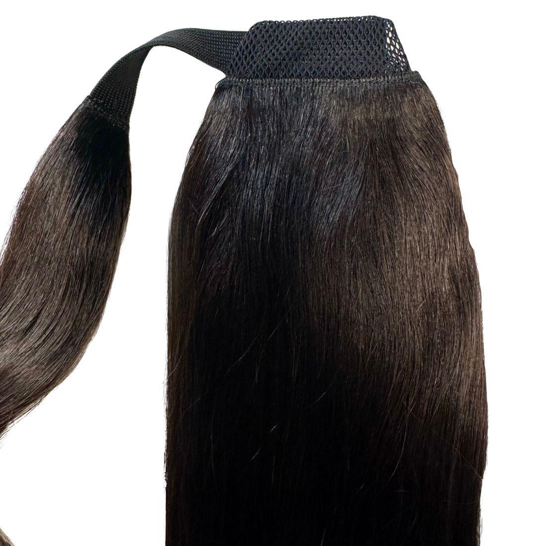 Natural Black Ponytail - HalleBeauty