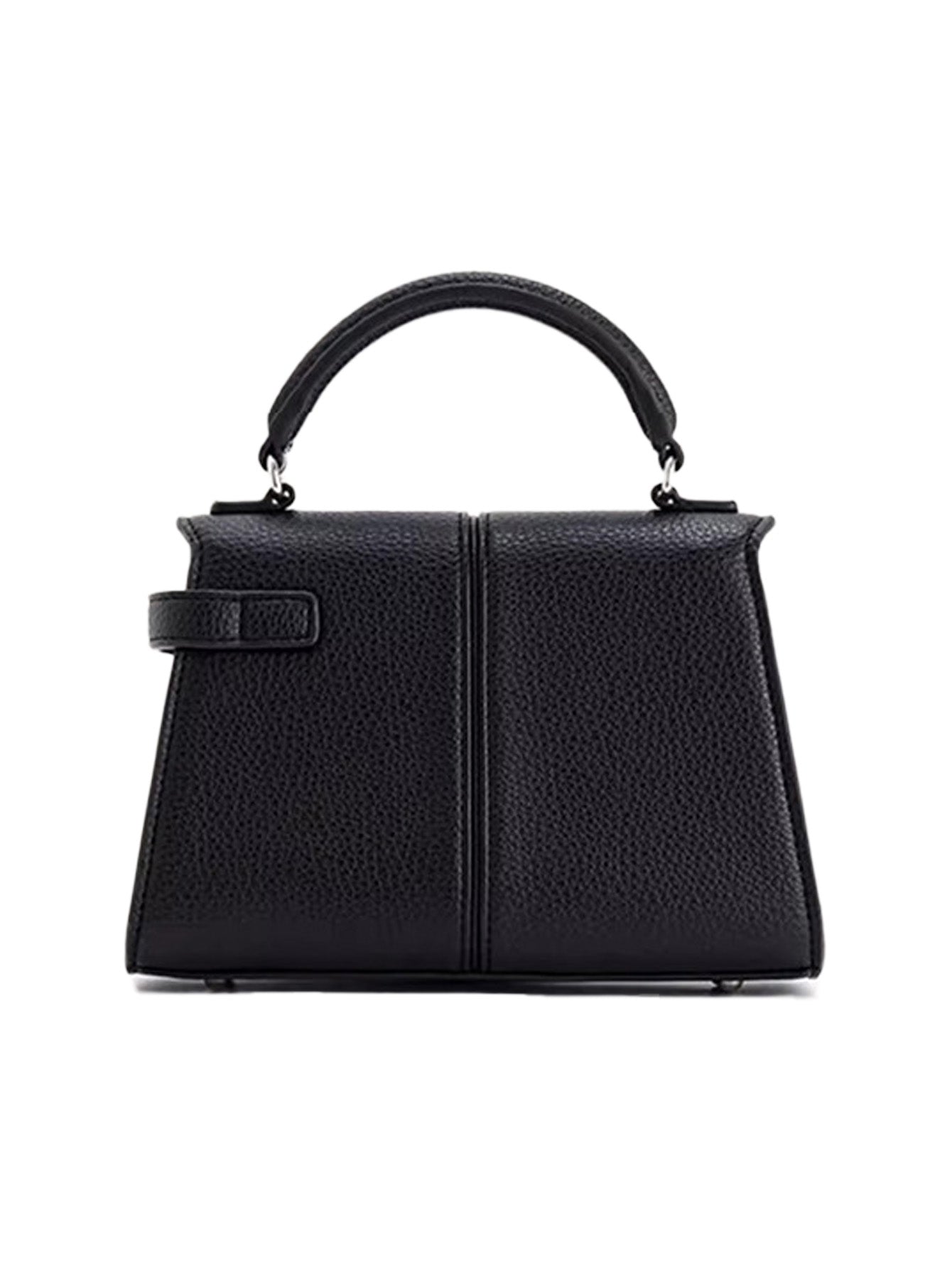 Petite Trapezoid Leather Crossbody Bag - Mini Women's Handbag - HalleBeauty