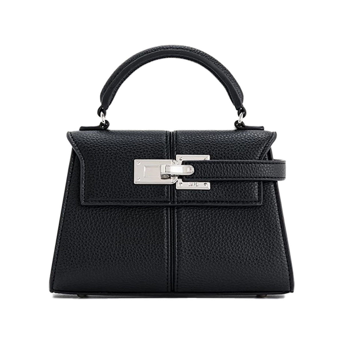 Petite Trapezoid Leather Crossbody Bag - Mini Women's Handbag - HalleBeauty