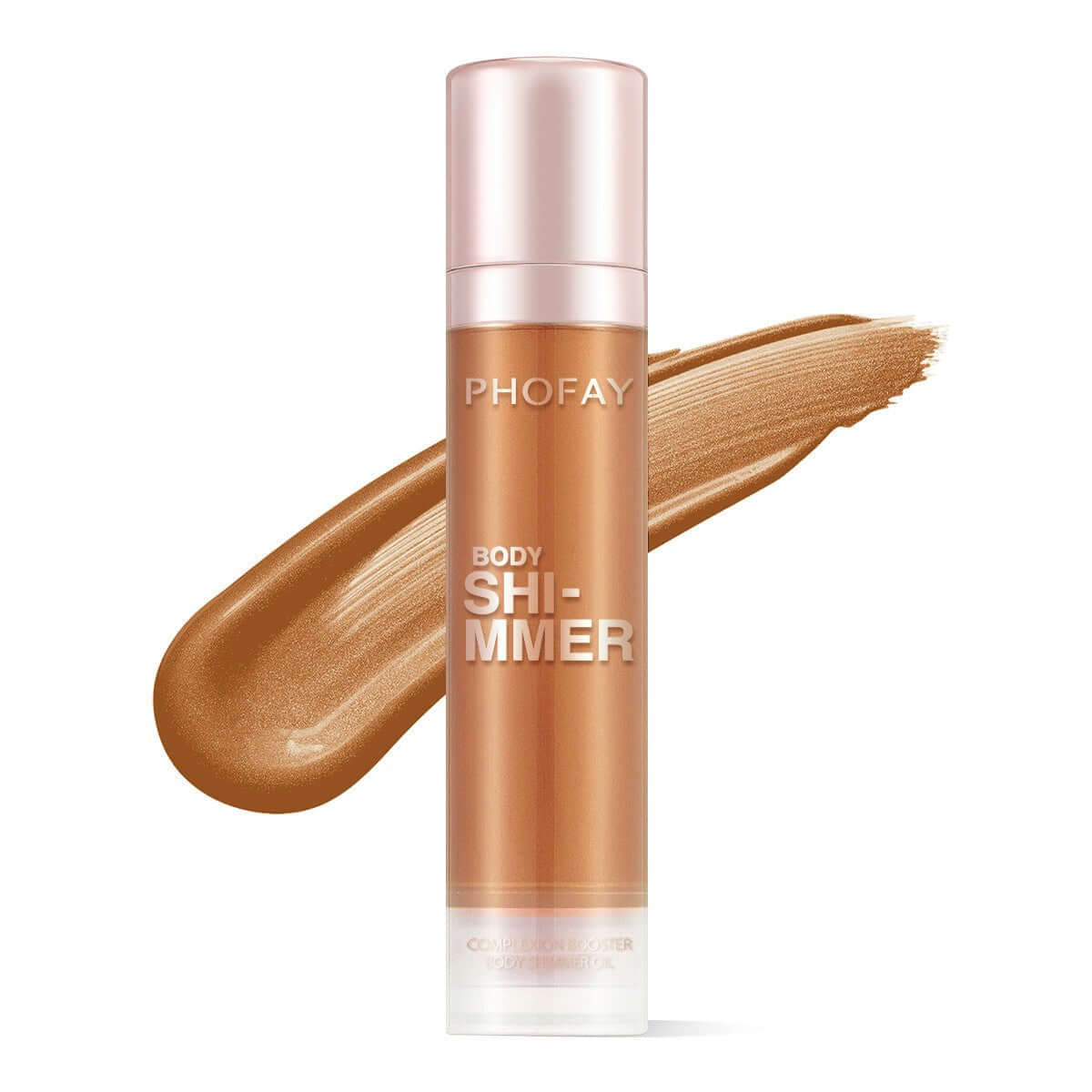 PHOFAY Illuminating Body Oil for Glowing Skin - Lightweight Shimmer Formula - HalleBeauty