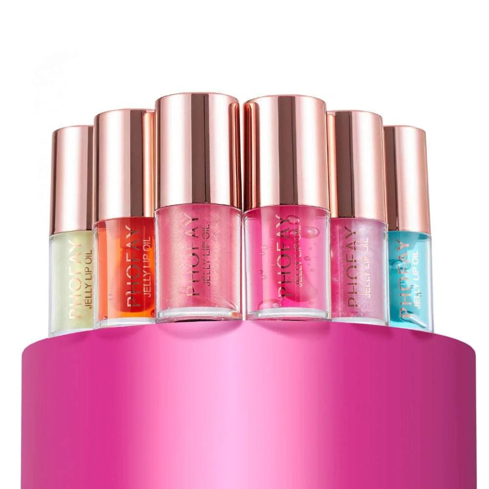PHOFAY Jelly Lip Oil | Hydrating, Non - Sticky Shine for Soft, Glossy Lips - HalleBeauty