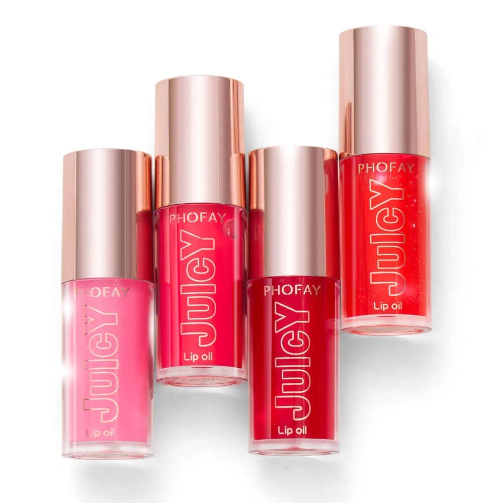 PHOFAY Juicy Lip Oil - Hydrating Tinted Glow - HalleBeauty