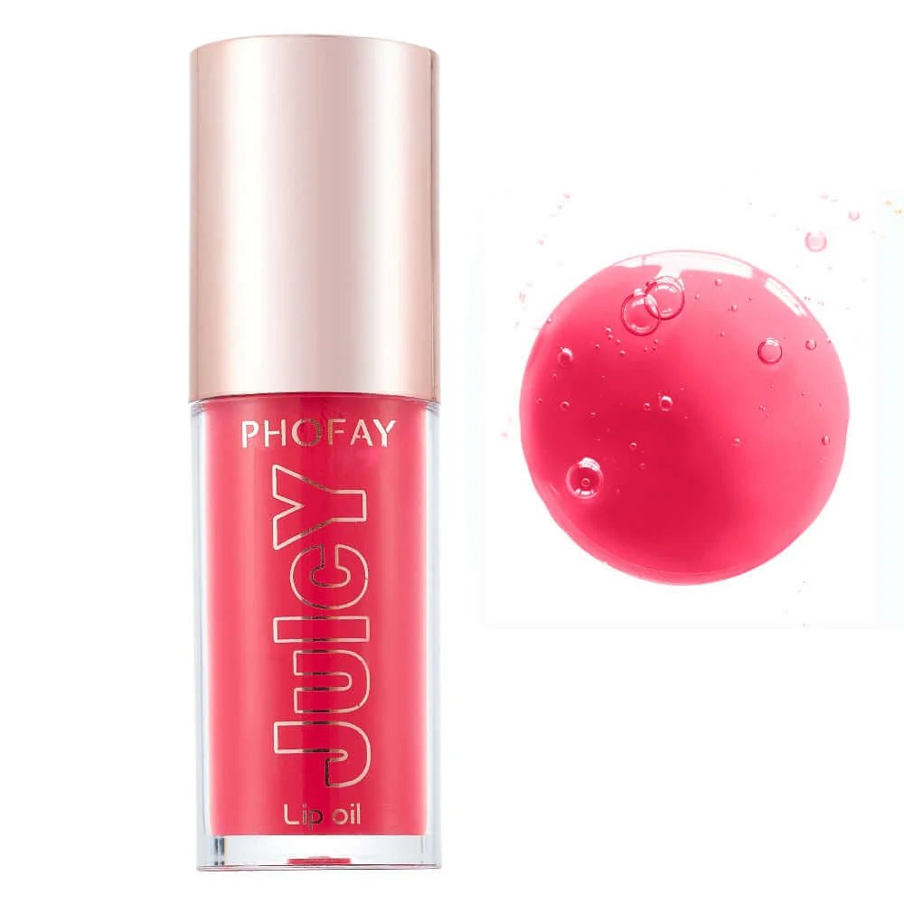 PHOFAY Juicy Lip Oil - Hydrating Tinted Glow - HalleBeauty