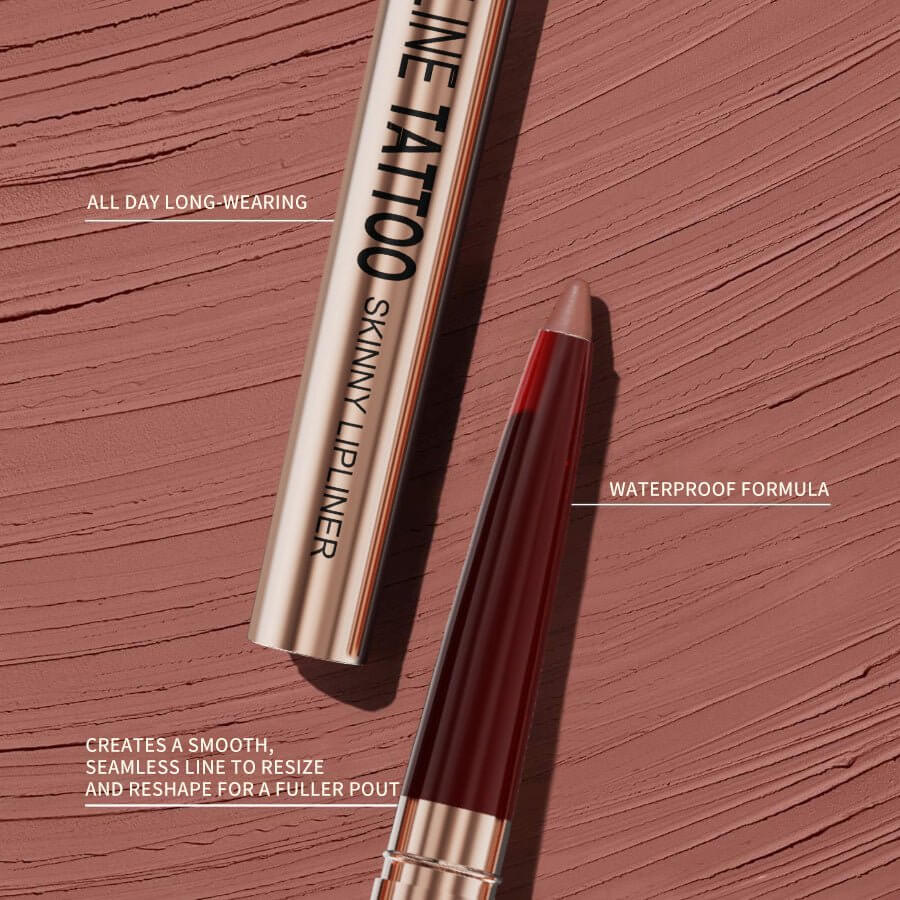PHOFAY Lipliner Pencil – Smudge - Proof Line - HalleBeauty
