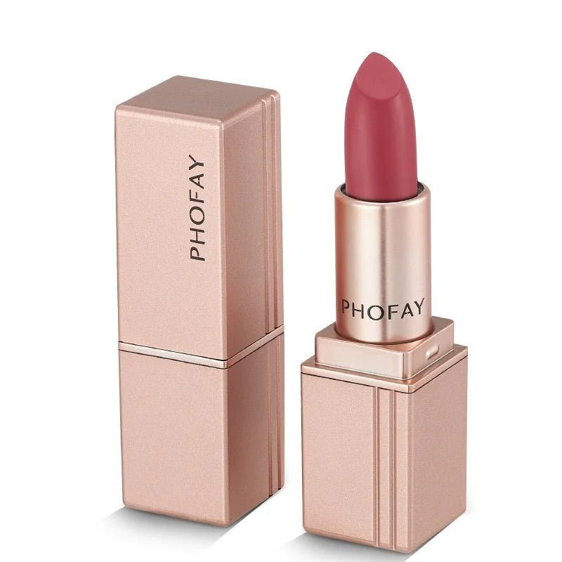 PHOFAY Matte Lipstick | Bold, Long - Lasting, Non - Drying Color - HalleBeauty