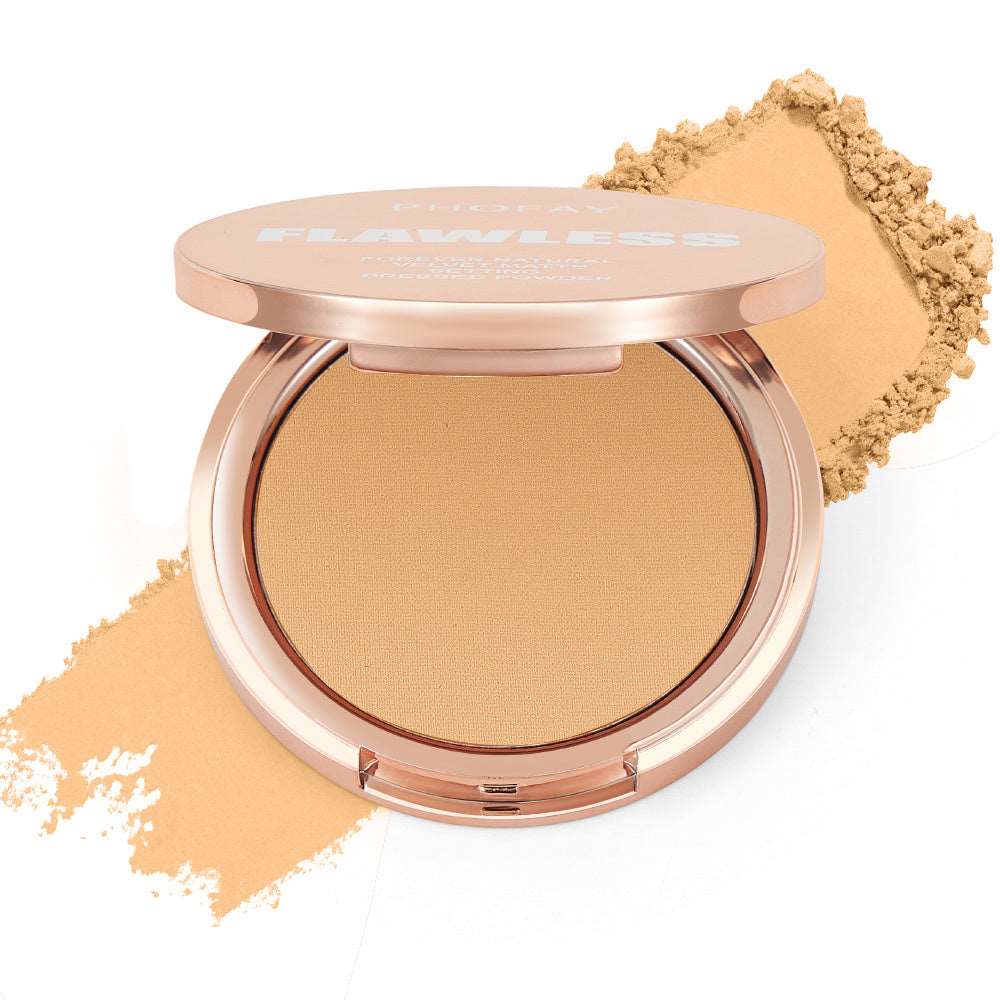 PHOFAY Matte Setting Pressed Powder | Shine - Free Finish - HalleBeauty