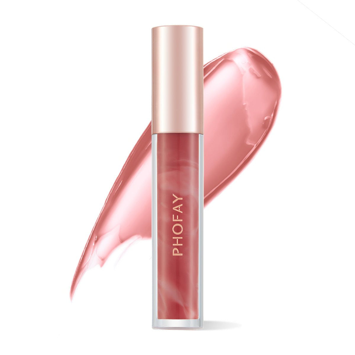 PHOFAY Rose Blooming Hydrating Lip Gloss - HalleBeauty