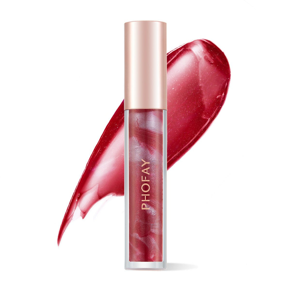 PHOFAY Rose Blooming Hydrating Lip Gloss - HalleBeauty