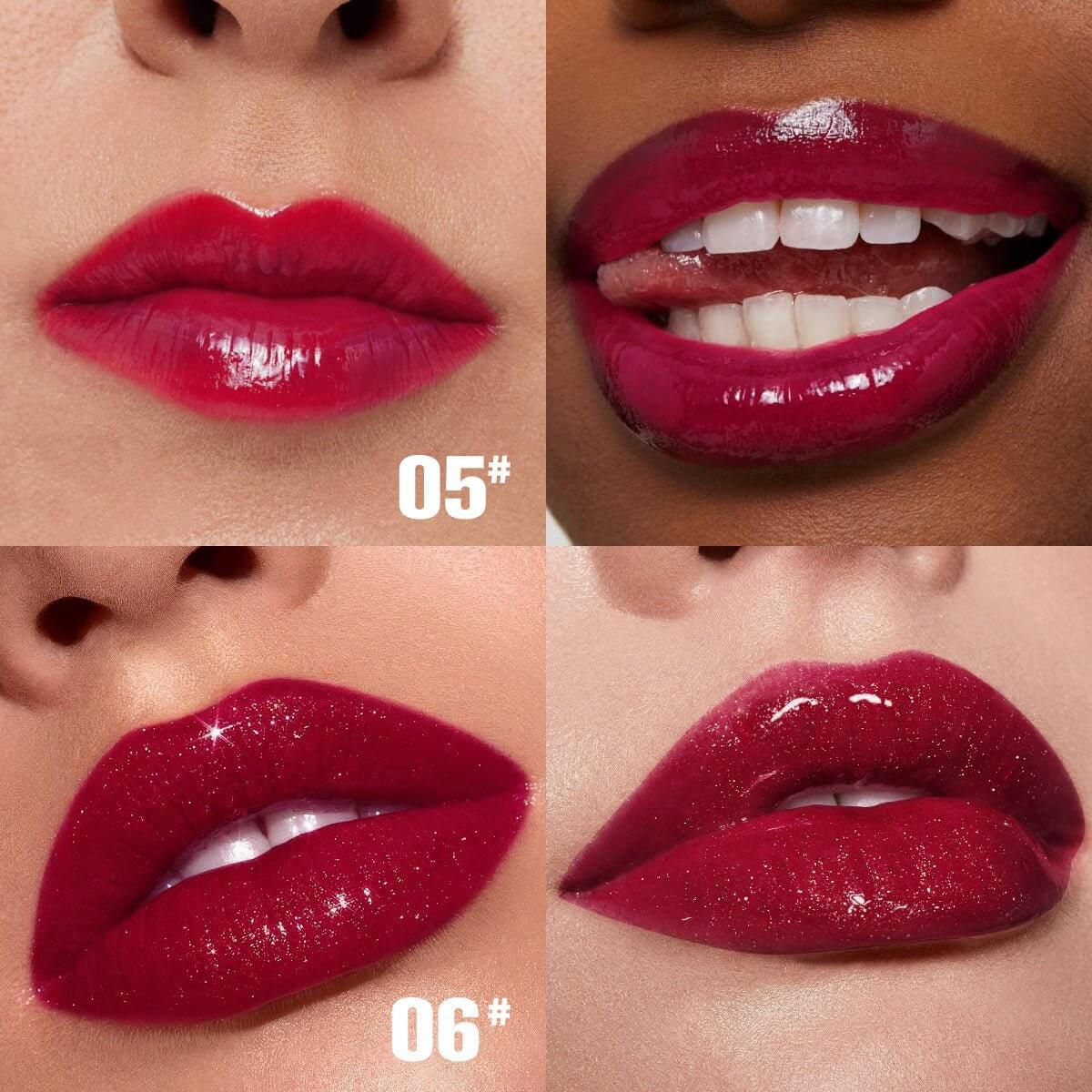 PHOFAY Rose Blooming Hydrating Lip Gloss - HalleBeauty