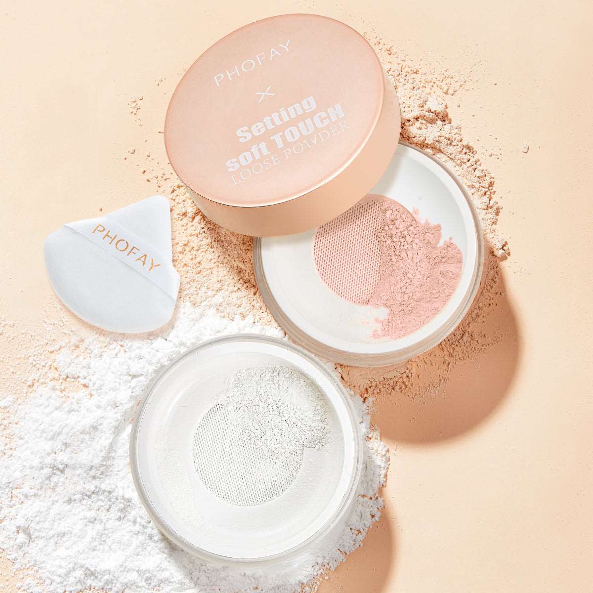 PHOFAY Setting Soft Touch Loose Powder | Flawless Finish - HalleBeauty