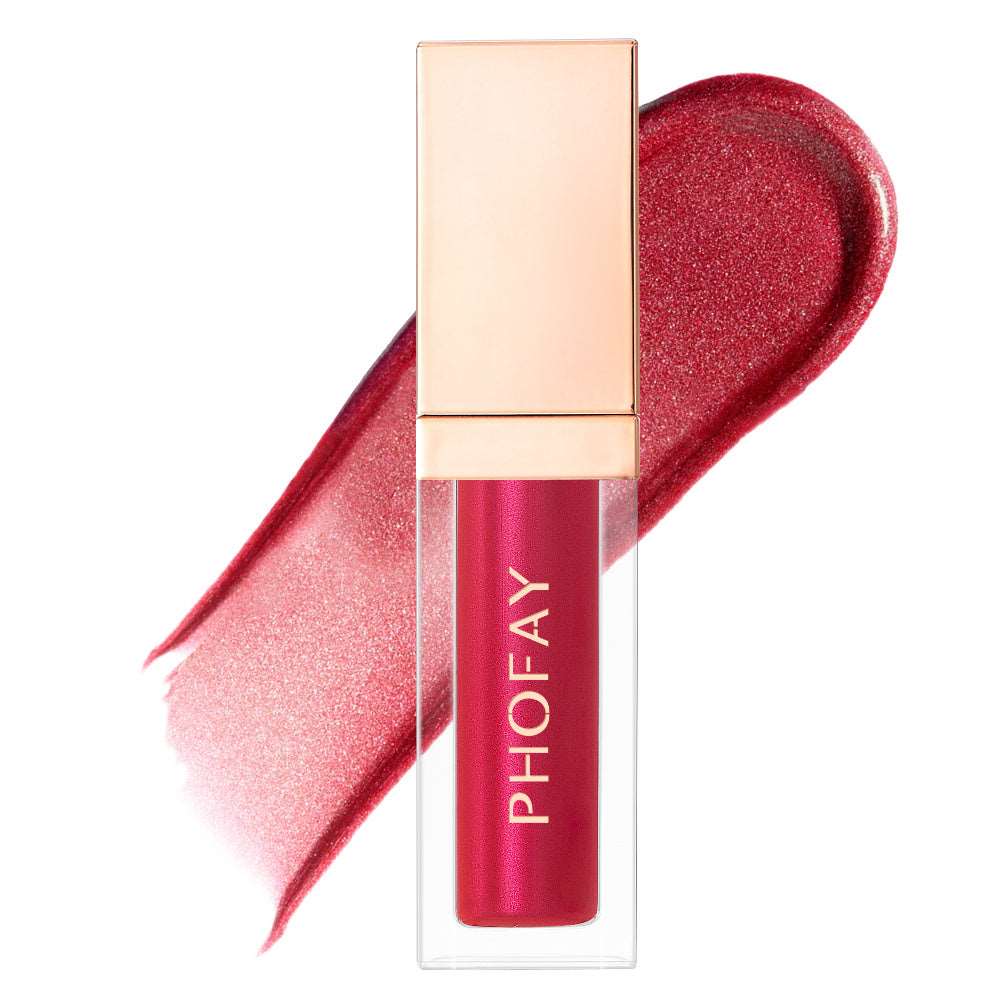 PHOFAY Ultra - Glossy Lip Gloss | High - Shine, Non - Sticky Finish - HalleBeauty