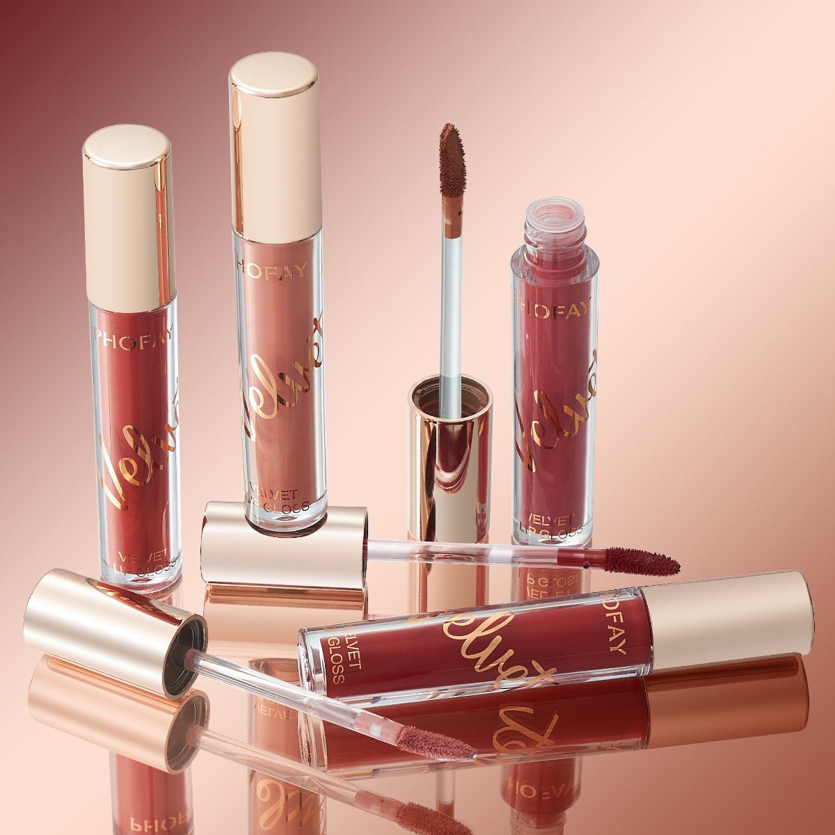 PHOFAY Velvet Lip Gloss - HalleBeauty