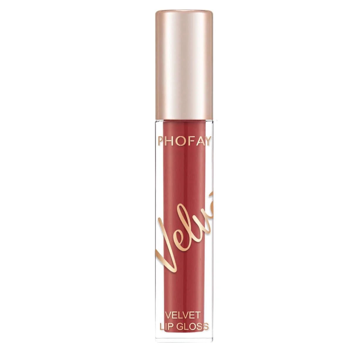 PHOFAY Velvet Lip Gloss - Silky Smooth Wear - HalleBeauty