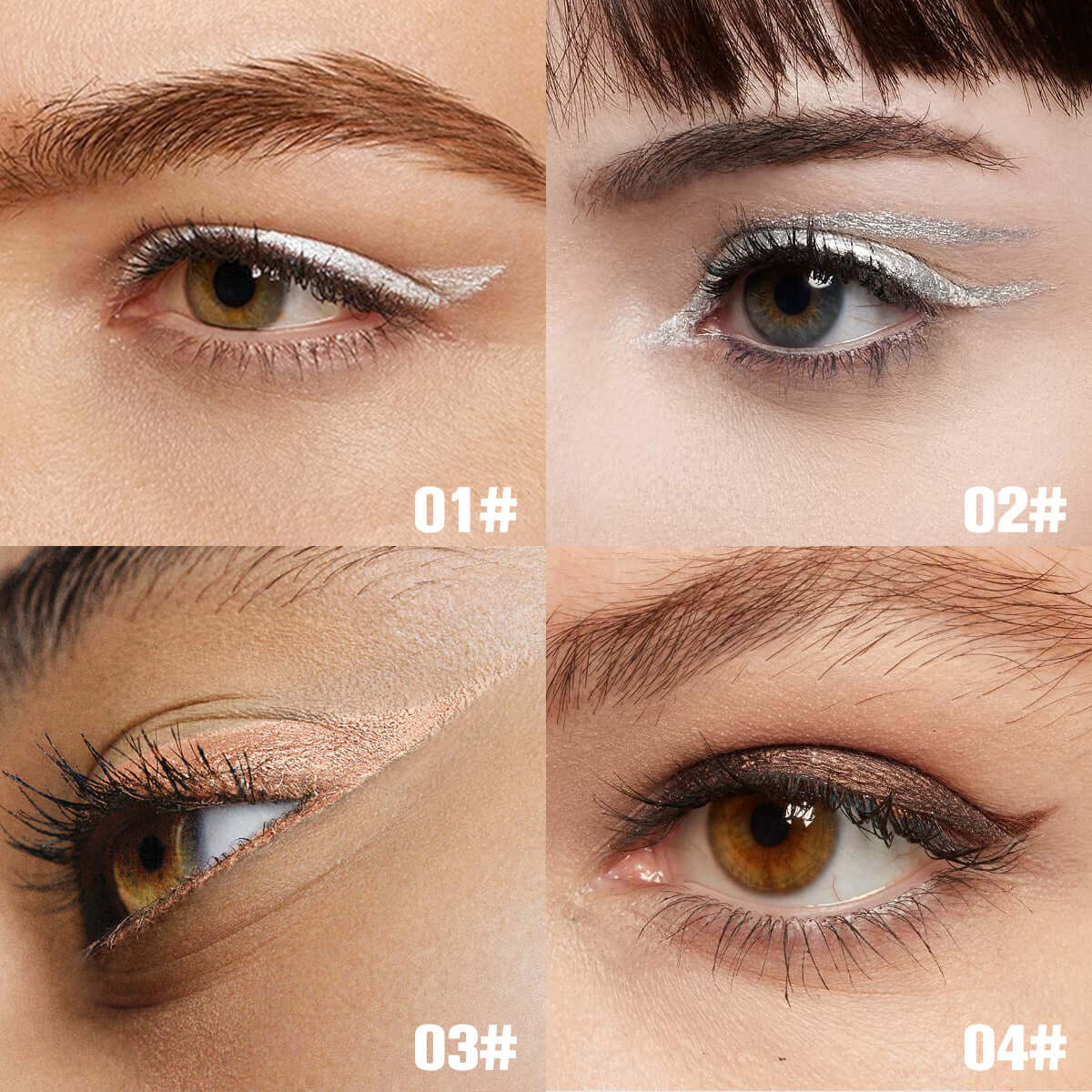PHOFAY Waterproof Colorful Eyeliner – 6 Shades - HalleBeauty